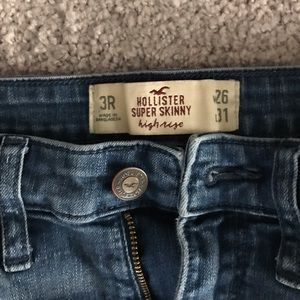 Hollister super skinny high rise